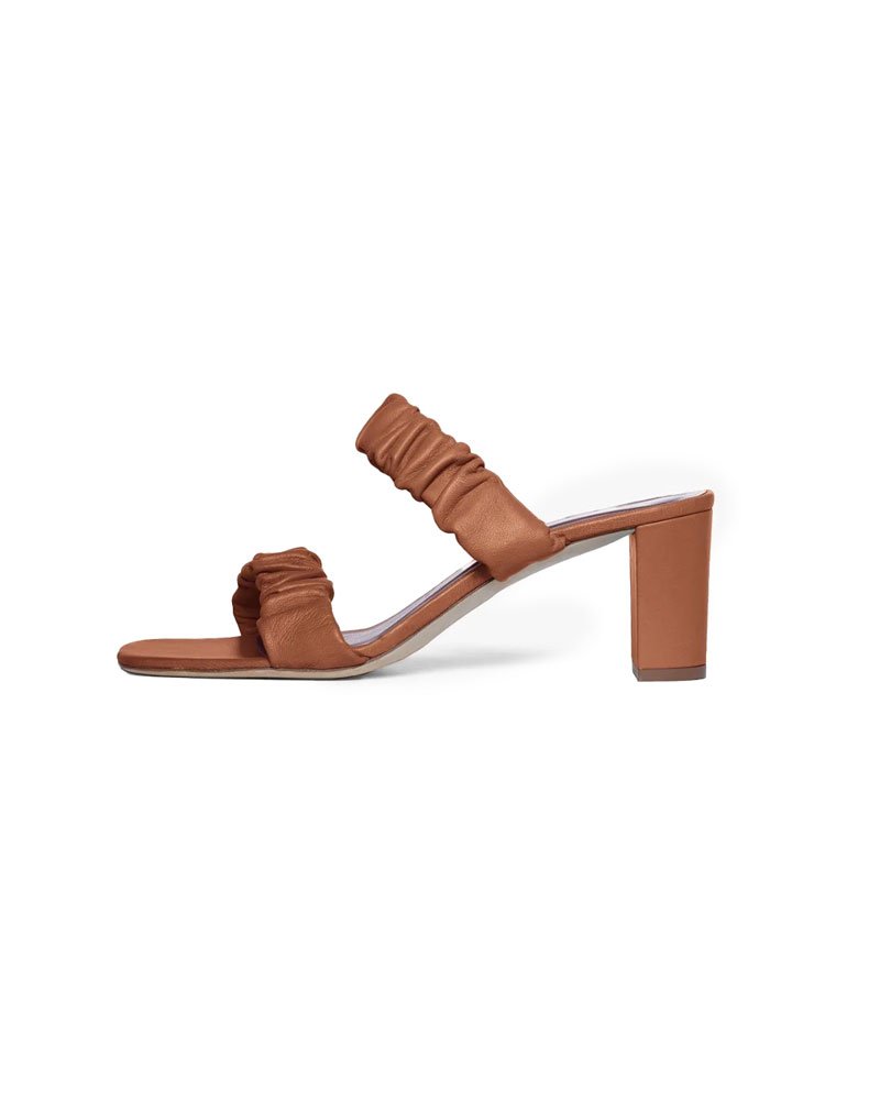 Staud frankie best sale ruched sandal