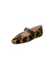 Ginger Mary Jane Flat in Leopard