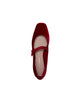 Ginger Mary Jane Flat in Red