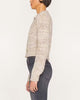 Marl Cardi Sweater in Oatmeal Heather Multi