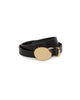 Silvana Belt in Black/Gold