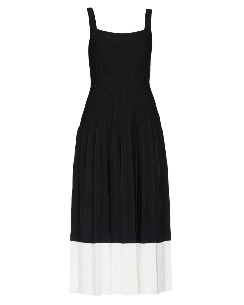 Ellison Dress in Black/Ivory