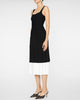 Ellison Dress in Black/Ivory